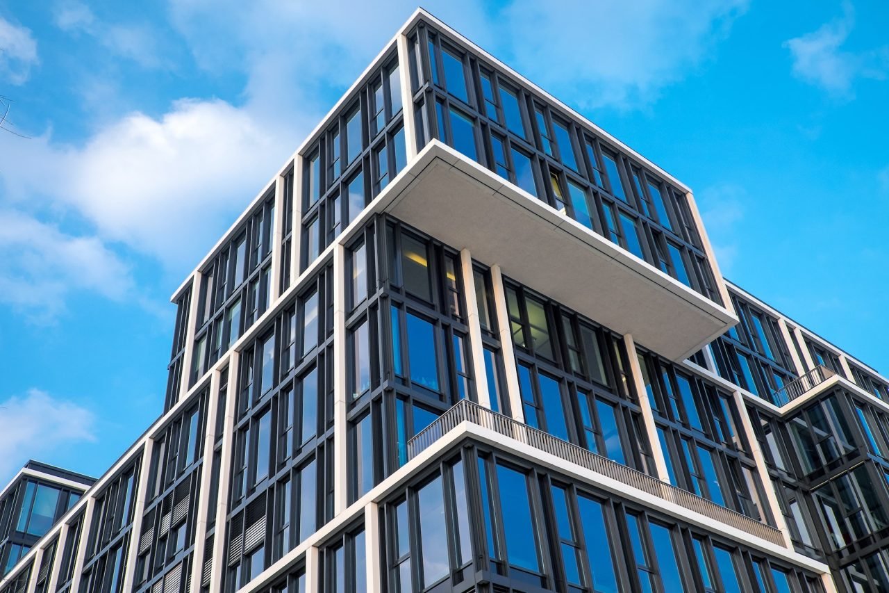 modern office building